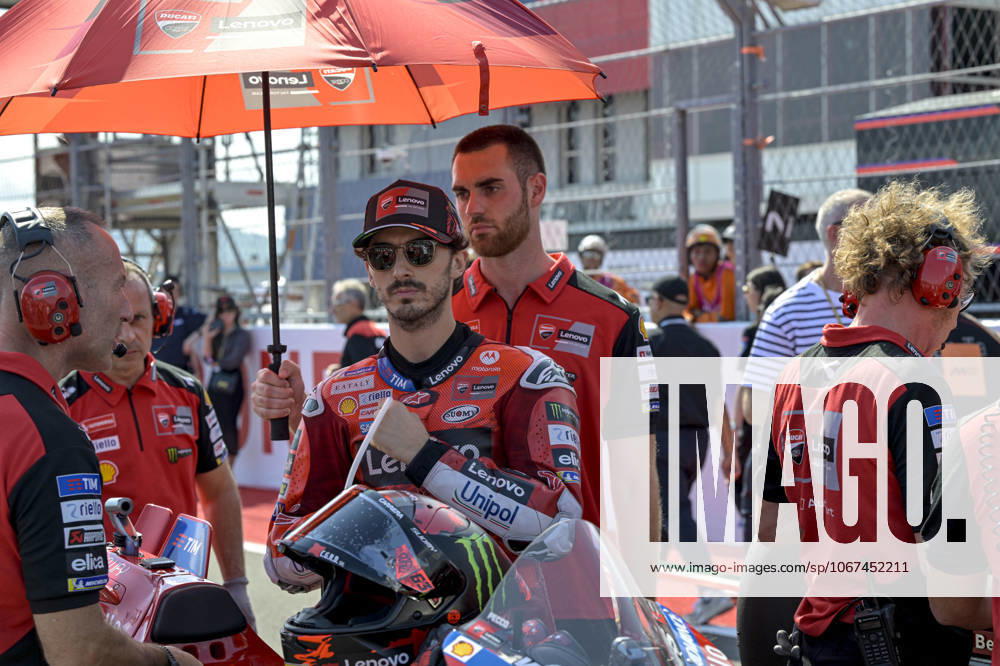 MOTO - MOTO GP - GRAND PRIX OF INDONESIA 2026 BAGNAIA Francesco (ita), Ducati Lenovo Team, Ducati Desmosedici GP25, portrait, starting grid, grille de dà part during the 2025 MotoGP Pertamina Grand Prix of Indonesia on the Mandalika circuit from October 3 to 5, At West Nusa Tenggara, Indonesia - West Nusa TenggaraIndonesia