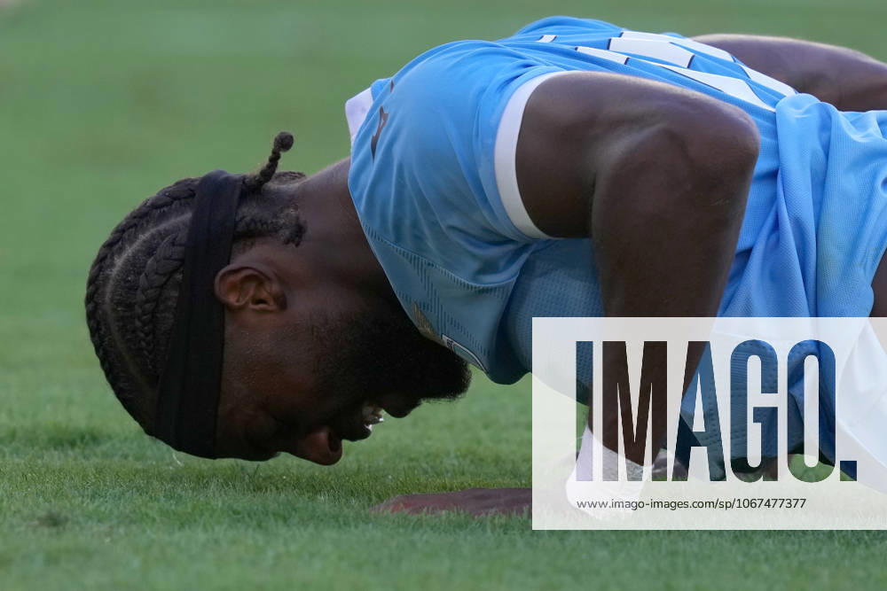 Lazios Nuno Tavares during the Serie A EniLive soccer match between Lazio and Torino at the Rome s Olympic stadium, Italy - Saturday October 4, 2025 - Soccer ( Photo by Alfredo Falcone LaPresse )