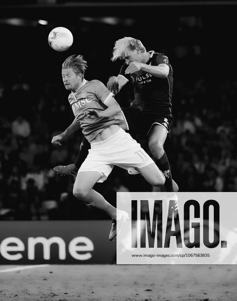 Kevi De Bruyne of SSC Napoli During the 2025 26 Italian Serie A football match between SSC Napoli and Genoa on October 5, 2025, at the Diego Armando Maradona Stadium in Naples. Napoli ITALIA - ZUMAs236 20251005_aap_s236_132