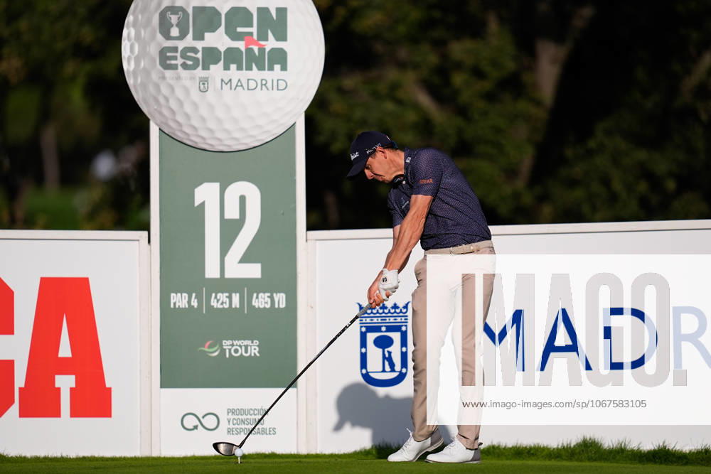 Grant FORREST of Scotland during the Open de Espao±a presented by Madrid, R1, golf tournament of DP World Tour at Club de Campo Villa de Madrid on October 09, 2025, in Madrid, Spain. Madrid Spain - ZUMAa181 20251009_zaa_a181_822