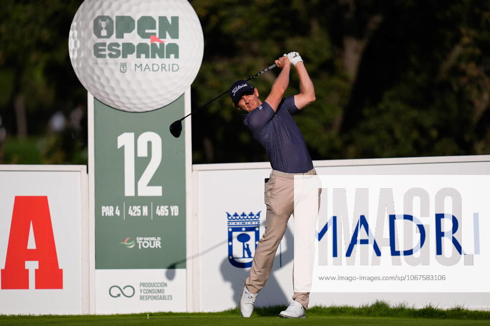 Grant FORREST of Scotland during the Open de Espao±a presented by Madrid, R1, golf tournament of DP World Tour at Club de Campo Villa de Madrid on October 09, 2025, in Madrid, Spain. Madrid Spain - ZUMAa181 20251009_zaa_a181_823