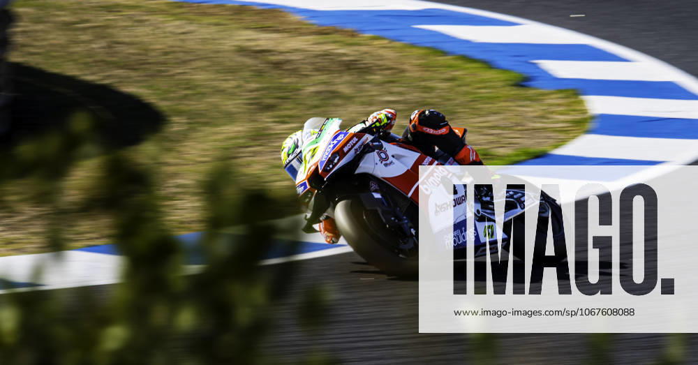 Axel Bassani in action during the WorldSBK Championship Free Practice at the Estoril Circuit, Portugal, on October 10, 2025. Cascais Portugal - ZUMAr200 20251010_zsp_r200_046