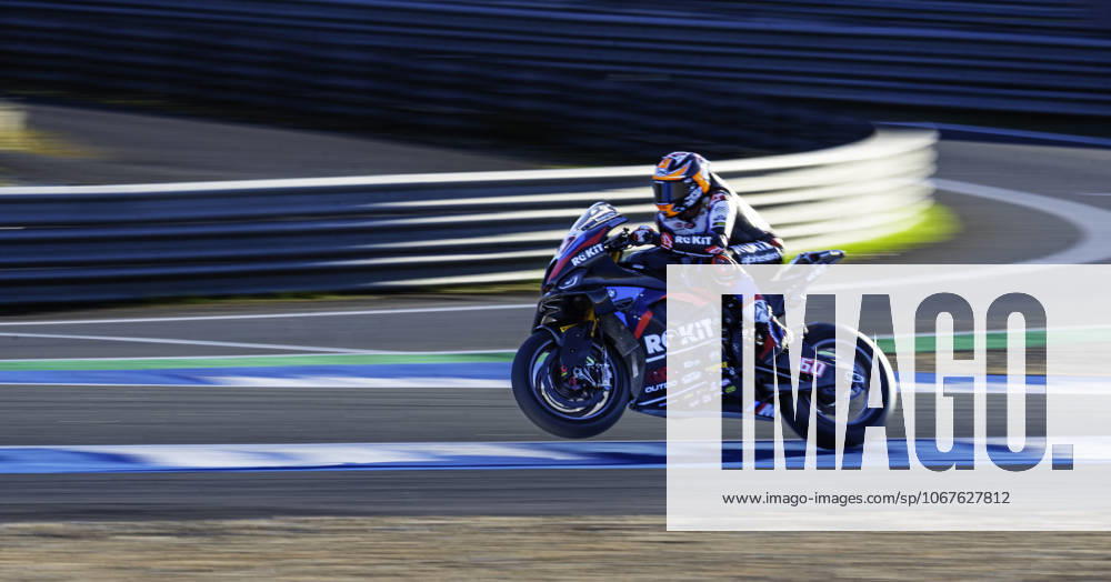 Michael van der Mark in action during the WorldSBK Championship Free Practice 3 at the Estoril Circuit, Portugal, on October 11, 2025. Cascais Portugal - ZUMAr200 20251011_zsp_r200_006
