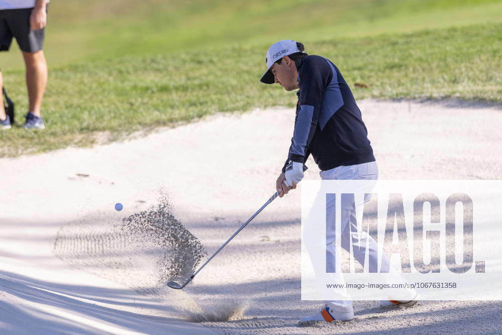 DARIUS VAN DRIEL during the matchday of the Open de EspaoÂ±a presented by Madrid, held at the Club de Campo Villa de Madrid on October 11, 2025, in Madrid, Spain. Madrid Spain - ZUMAc312 20251011_zsp_c312_005
