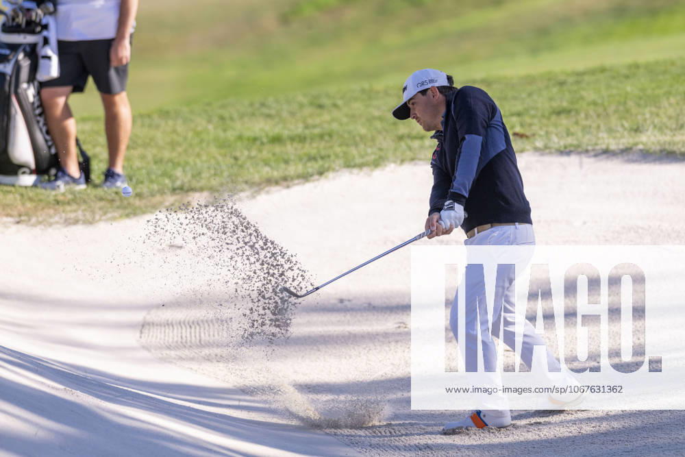 DARIUS VAN DRIEL during the matchday of the Open de EspaoÂ±a presented by Madrid, held at the Club de Campo Villa de Madrid on October 11, 2025, in Madrid, Spain. Madrid Spain - ZUMAc312 20251011_zsp_c312_007