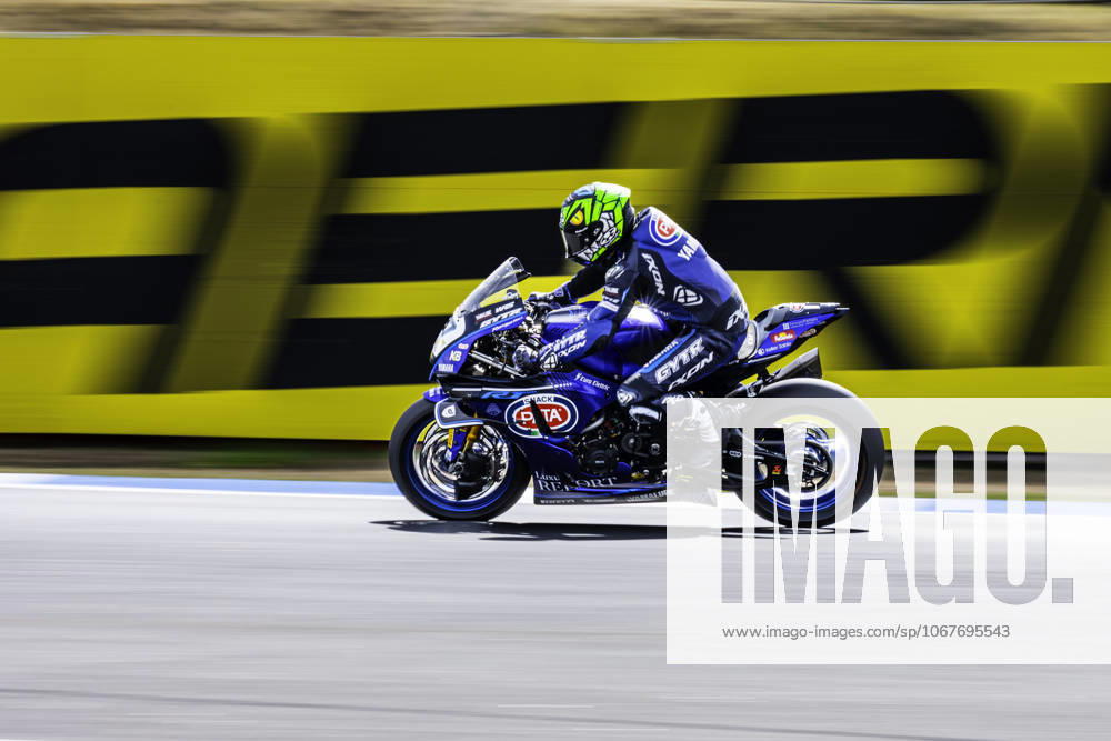 Remy Gardner in action during the WorldSBK Championship Race 2 at the Estoril Circuit, Portugal, on October 12, 2025. Cascais Portugal - ZUMAr200 20251012_zsp_r200_056