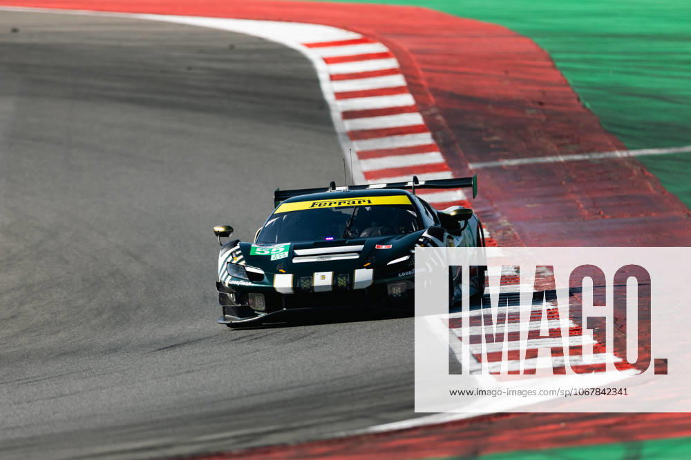 AUTO - ELMS - 4 HOURS OF PORTIMAO 2025 55 CAMERON Duncan (gbr), GRIFFIN Matt (irl), PEREL David (zaf), Spirit of Race, Ferrari 296 GT3, LMGT3, action during the 4 Hours of Portimao, 6th round of the 2025 European Le Mans Series on the Autodromo Internacional do Algarve from October 16 to 18, 2025 in Portimao, Portugal -