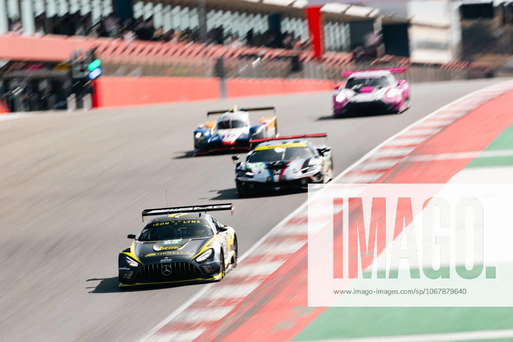 AUTO - ELMS - 4 HOURS OF PORTIMAO 2025 63 BERRY Martin (sgp), HANAFIN Lorcan (gbr), SCHILLER Fabian (gbr), Iron Lynx, Mercedes-AMG GT3 Evo, LMGT3, action during the 4 Hours of Portimao, 6th round of the 2025 European Le Mans Series on the Autodromo Internacional do Algarve from October 16 to 18, 2025 in Portimao, Portugal -