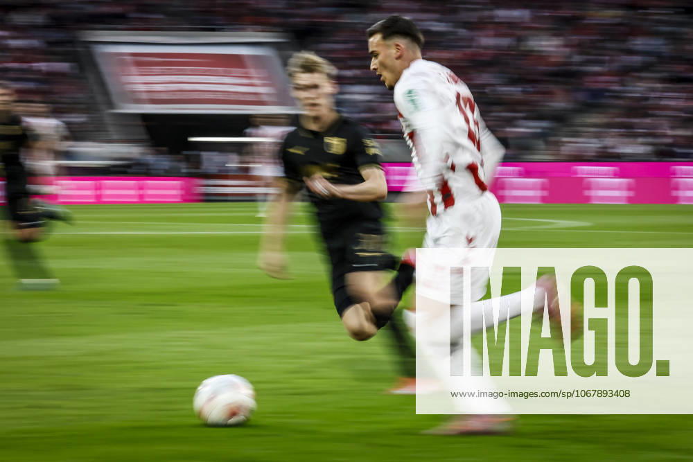 Said el Mala (1. FC Koeln, 13) speeding during the Bundesliga match between 1. FC Koeln vs. FC Augsburg at the Rheinenergie-Stadion on matchday 7 of the 1. Bundesliga on October 18, 2025 in Koeln, Germany. DFL REGULATIONS PROHIBIT ANY USE OF PHOTOGRAPHS AS IMAGE SEQUENCES AND OR QUASI-VIDEO. Nordrhein-Westfalen Germany