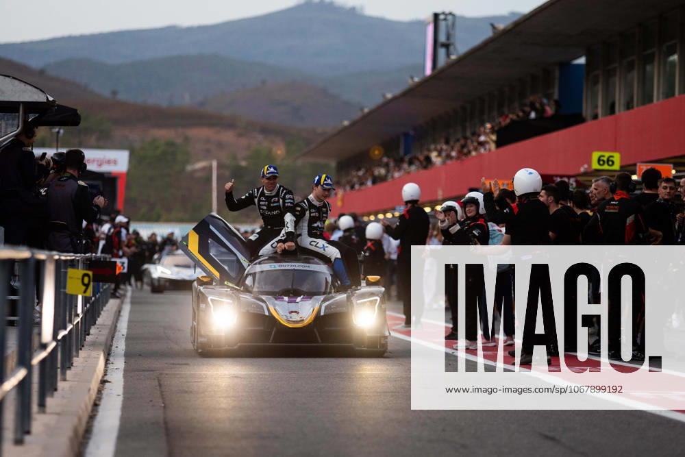 AUTO - ELMS - 4 HOURS OF PORTIMAO 2025 17 CLOSMENIL Adrien (fra), JENSEN Theodor (dnk), LANCHERE Paul (fra), CLX Motorsport, Ligier JS P325, LMP3, action winner celebration during the 4 Hours of Portimao, 6th round of the 2025 European Le Mans Series on the Autodromo Internacional do Algarve from October 16 to 18, 2025 in Portimao, Portugal -