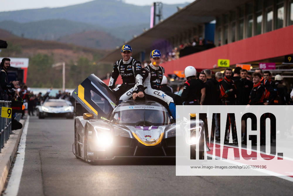AUTO - ELMS - 4 HOURS OF PORTIMAO 2025 17 CLOSMENIL Adrien (fra), JENSEN Theodor (dnk), LANCHERE Paul (fra), CLX Motorsport, Ligier JS P325, LMP3, action winner celebration during the 4 Hours of Portimao, 6th round of the 2025 European Le Mans Series on the Autodromo Internacional do Algarve from October 16 to 18, 2025 in Portimao, Portugal -