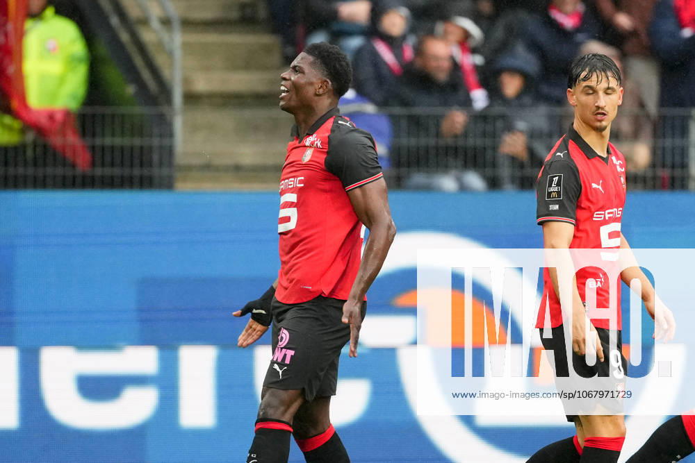 Stade Rennais FC v AJ Auxerre - Ligue 1 McDonald s 2025 2026 07 Breel EMBOLO (srfc) during the Ligue 1 McDonald s match between Rennes and Auxerre at Roazhon Park on October 19, 2025 in Rennes, France. Rennes France
