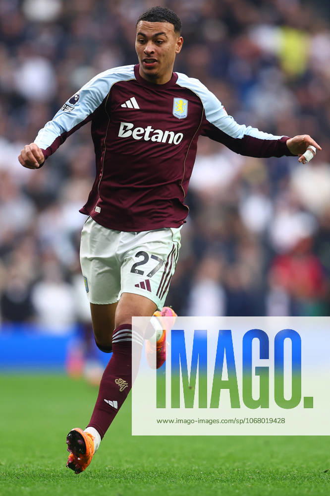 London, England, 19th October 2025. Morgan Rogers of Aston Villa during the Tottenham Hotspur vs Aston Villa Premier League match at the Tottenham Hotspur Stadium, London. Picture credit should read: Paul Terry Sportimage . SPI_097_PT_Tottenham_Villa SPI-4223-0097