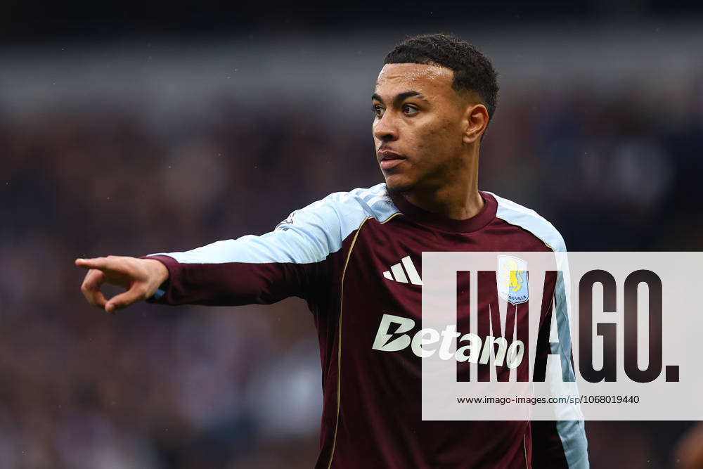 London, England, 19th October 2025. Morgan Rogers of Aston Villa during the Tottenham Hotspur vs Aston Villa Premier League match at the Tottenham Hotspur Stadium, London. Picture credit should read: Paul Terry Sportimage . SPI_102_PT_Tottenham_Villa SPI-4223-0102