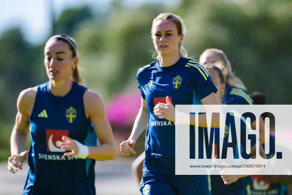 Amanda Ilestedt of the Swedish women s national football team at a training session on October 22, 2025 in Benahavis. Photo: Ludvig Thunman BILDBYRAN kod LT LT0733 fotboll football soccer fotball träning practice training sverige sweden dam bbeng