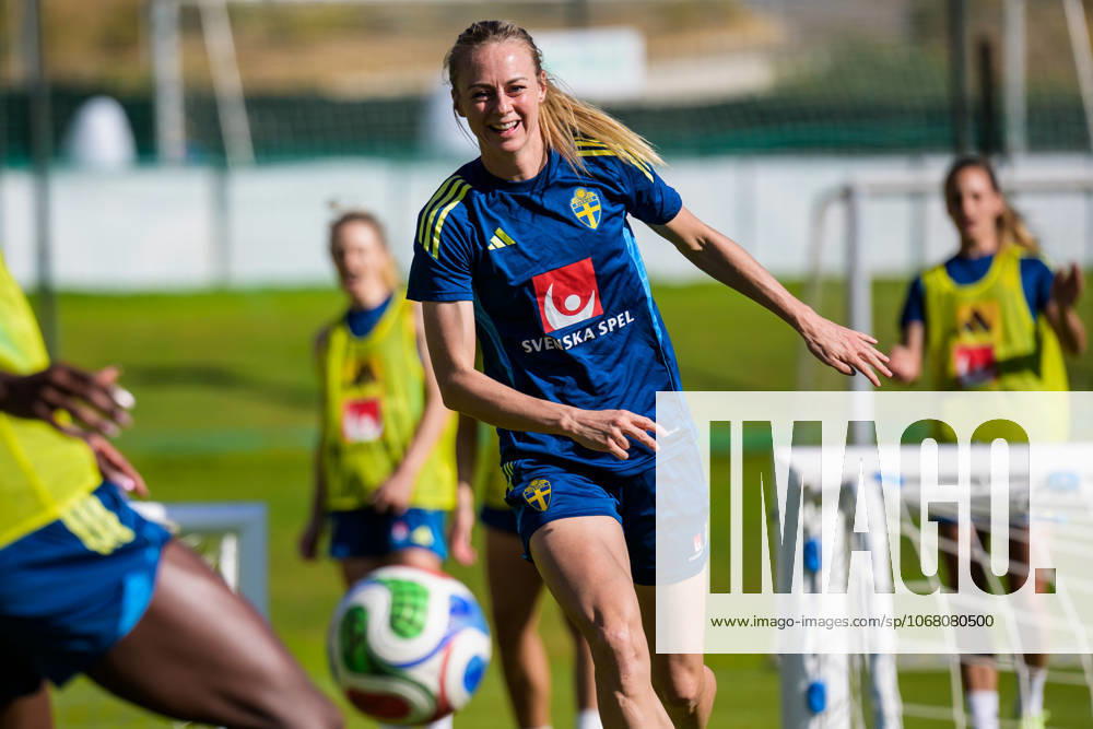 Amanda Ilestedt of the Swedish women s national football team at a training session on October 22, 2025 in Benahavis. Photo: Ludvig Thunman BILDBYRAN kod LT LT0733 fotboll football soccer fotball träning practice training sverige sweden dam bbeng