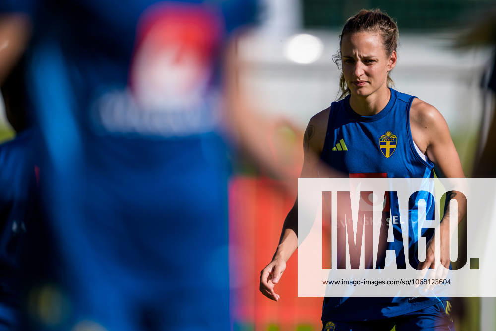 Nathalie Björn of the Swedish women s national football team at a training session on October 23, 2025 in Benahavis. Photo: Ludvig Thunman BILDBYRAN kod LT LT0734 fotboll football soccer fotball träning practice training sverige sweden dam bbeng