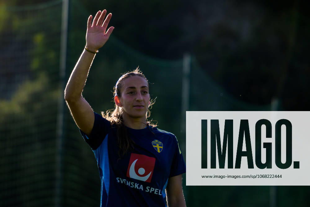 Rosa Kafaji of the Swedish women s national football team on October 25, 2025 in Benahavis. Photo: Ludvig Thunman BILDBYRAN kod LT LT0736 fotboll football soccer fotball träning practice training sverige sweden dam bbeng