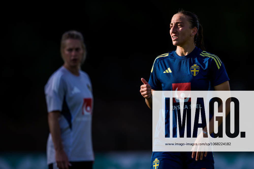 Rosa Kafaji of the Swedish women s national football team on October 25, 2025 in Benahavis. Photo: Ludvig Thunman BILDBYRAN kod LT LT0736 fotboll football soccer fotball träning practice training sverige sweden dam bbeng