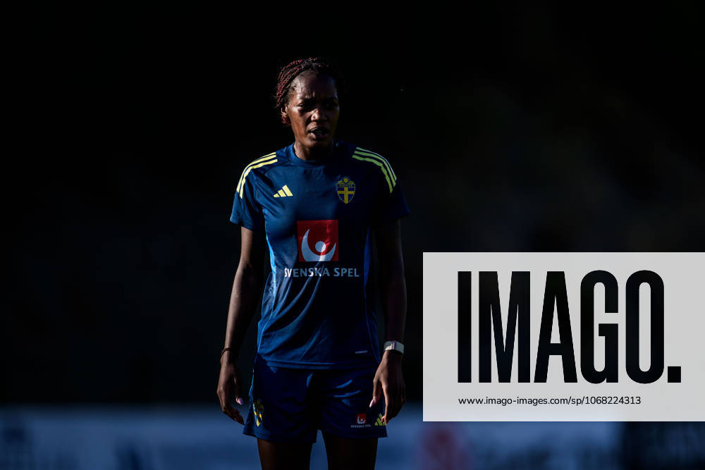 Monica Jusu Bah of the Swedish women s national football team on October 25, 2025 in Benahavis. Photo: Ludvig Thunman BILDBYRAN kod LT LT0736 fotboll football soccer fotball träning practice training sverige sweden dam bbeng