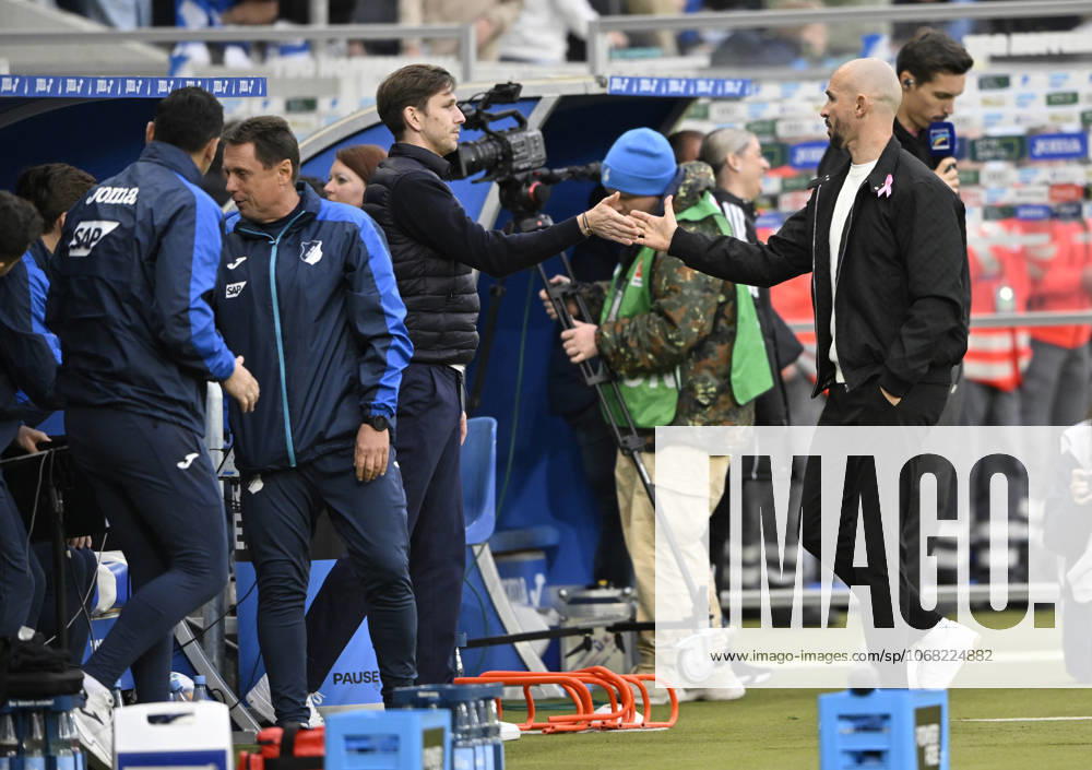 Nach Spielende: Schlussjubel, Freude, Glueck, Jubel Trainer Coach Christian Ilzer TSG 1899 Hoffenheim TSG 1899 Hoffenheim vs 1. FC Heidenheim 1846 FCH 25.10.2025 DFL REGULATIONS PROHIBIT ANY USE OF PHOTOGRAPHS AS IMAGE SEQUENCES AND OR QUASI-VIDEO TSG 1899 Hoffenheim vs 1. FC Heidenheim 1846 FCH