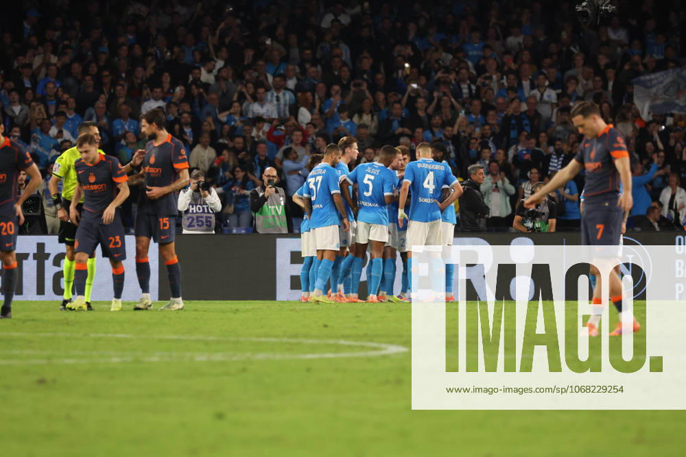 Goal the Kevi De Bruyne of SSC Napoli During the 2025 26 Italian Serie A football match between SSC Napoli and Internazionale Milano at the Diego Armando Maradona Stadium in Naples on October 25, 2025...Pictured: Napoli ITALIA - ZUMAs236 20251025_aap_s236_046