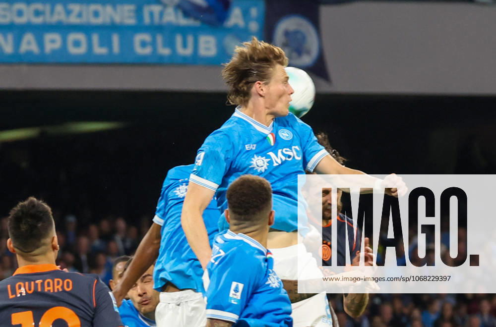 Scott McTominay of SSC Napoli During the 2025 26 Italian Serie A football match between SSC Napoli and Internazionale Milano at the Diego Armando Maradona Stadium in Naples on October 25, 2025...Pictured: Napoli ITALIA - ZUMAs236 20251025_aap_s236_064