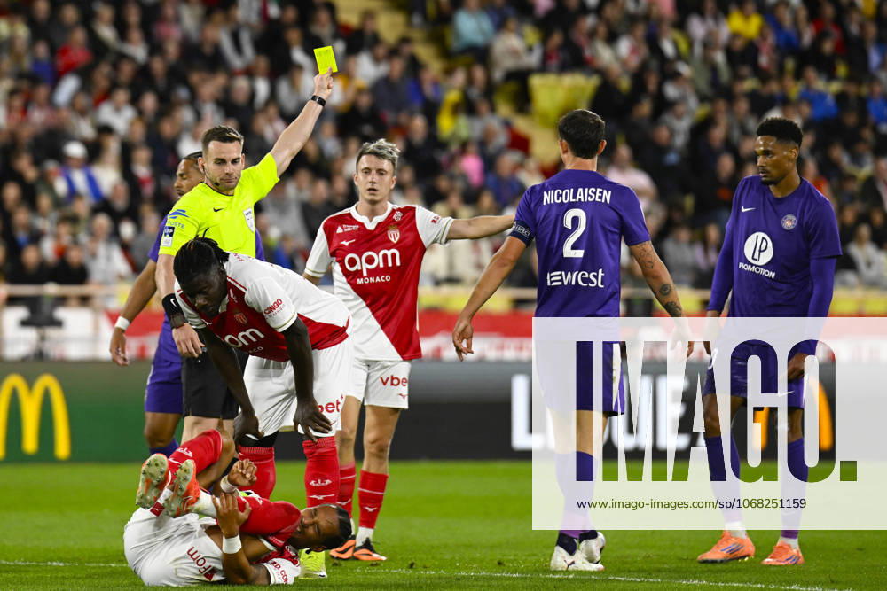 Ligue 1 McDonald s match between AS Monaco and Toulouse FC on October 25, 2025 at the Louis II Stadium in Monaco.