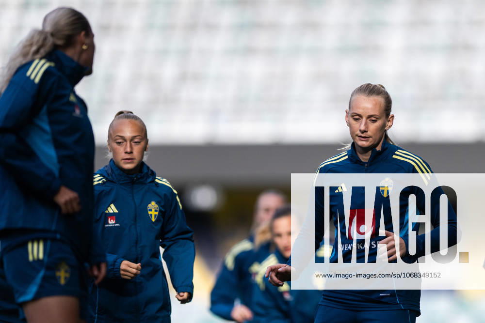 Stina Blackstenius of the Swedish women s national football team during a training session on October 27, 2025 in Gothenburg. Photo: Mathias Bergeld BILDBYRAN kod MB MB1227 fotboll football soccer fotball nations league uefa womens nations league träning practice training sverige sweden dam bbeng