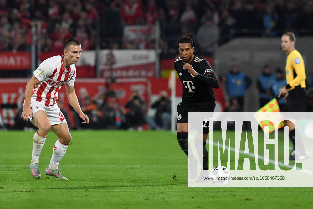 Michael Olise (FC Bayern Muenchen) in Aktion, am Ball, Einzelaktion waehrend des Spiels der 2. Runde im DFB-Pokal zwischen 1. FC Köln und FC Bayern München im Rhein-Energie-Stadion am 29. October 2025 in Köln, Deutschland. (Foto von Ralf Treese DeFodi Images) +++ Michael Olise (FC Bayern Muenchen) controls the ball during the DFB-Cup - Second Round match between 1. FC Koeln and FC Bayern München at Rhein-Energie-Stadion on October 29, 2025 in Koeln, Germany. (Photo by Ralf Treese DeFodi Images) DFB DFL REGULATIONS PROHIBIT ANY USE OF PHOTOGRAPHS AS IMAGE SEQUENCES AND OR QUASI-VIDEO. (Photo by Ralf Treese DeFodi Images) Michael Olise FC Bayern Muenchen in action, on the ball, single action during the DFB Cup Second Round match between 1 FC Koeln and FC Bayern München at Rhein Energie Stadion on October 29, 2025 in Koeln, Germany Photo by Ralf Treese DeFodi Images Michael Olise FC Bayern Muenchen controls the ball during the DFB Cup Second Round match between 1 FC Koeln and FC Bayern München at Rhein Energie Stadion on October 29, 2025 in Koeln, Germany Photo by Ralf Treese DeFodi Images DFB DFL REGULATIONS PROHIBIT ANY USE OF PHOTOGRAPHS AS IMAGE SEQUENCES AND OR QUASI VIDEO Photo by Ralf Treese DeFodi Images