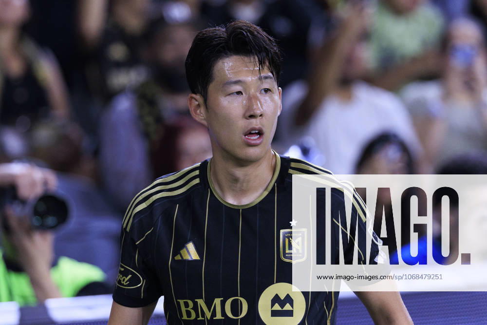 Son Heung-min 7 of the Los Angeles Football Club during Game1 of the Audi 2025 MLS, Fussball Herren, USA Cup Playoffs game against the Austin FC on Wednesday October 29, 2025 at the BMO Stadium in Los Angeles, California. LAFC defeats Austin FC, 2-1. ARIANA RUIZ PI Los Angeles USA - ZUMAp124 20251029_zaa_p124_013