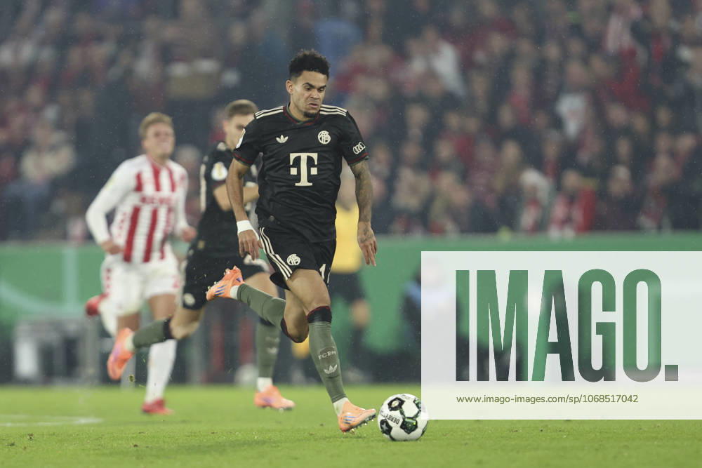 Luis Diaz (FC Bayern München) in Aktion, am Ball, Einzelaktion waehrend des DFB-Pokal Spiels 1.FC Köln v FC Bayern München, RheinEnergieStadion am 29. October 2025 in Köln, Deutschland. (Foto von Oliver Kaelke DeFodi Images) +++ Luis Diaz (FC Bayern München) controls the ball during the DFB-Pokal match between 1.FC Köln v FC Bayern München at RheinEnergieStadion on October 29, 2025 in Cologne, Germany. (Photo by Oliver Kaelke DeFodi Images) (Photo by Oliver Kaelke DeFodi Images) Luis Diaz FC Bayern Munich in action, on the ball, single action during the DFB Pokal match 1 FC Köln v FC Bayern München, RheinEnergieStadion on October 29, 2025 in Cologne, Germany Photo by Oliver Kaelke DeFodi Images Luis Diaz FC Bayern München controls the ball during the DFB Pokal match between 1 FC Köln v FC Bayern München at RheinEnergieStadion on October 29, 2025 in Cologne, Germany Photo by Oliver Kaelke DeFodi Images Photo by Oliver Kaelke DeFodi Images
