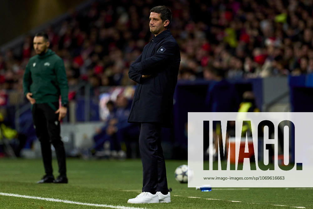 Cristian Chivu head coach of FC Internazionale Milano during the UEFA Champions League match between Atletico de Madrid and FC Internazionale Milano on November 26, 2025. - 26 11 2025 - Spain Madrid Madrid - LGMx Pictorium LePictorium_0319974
