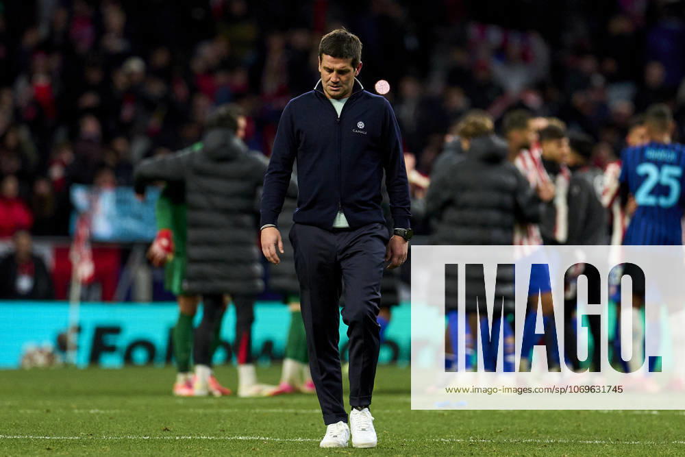 Cristian Chivu head coach of FC Internazionale Milano during the UEFA Champions League match between Atletico de Madrid and FC Internazionale Milano on November 26, 2025. - 26 11 2025 - Spain Madrid Madrid - LGMx Pictorium LePictorium_0320139