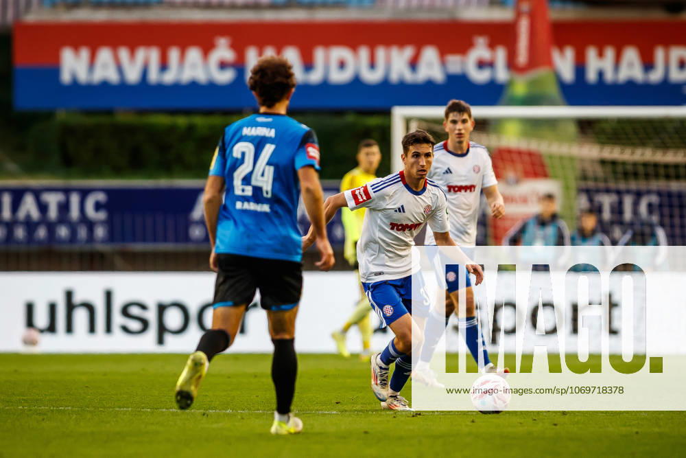 SuperSport HNL, round 15: HNK Hajduk Split v NK Varazdin Iker Almena of HNK Hajduk Split during the SuperSport HNL 2025. 2026. round 15 match between HNK Hajduk Split and NK Varazdin at Poljud Stadium in Split, Croatia on November 29, 2025. ZvonimirxBarisin PIXSELL