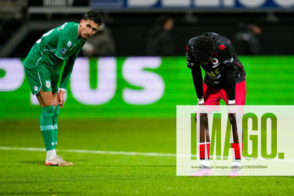 Eredivisie: Excelsior Rotterdam v FC Groningen Rotterdam - Derensili Sanches Fernandes of SBV Excelsior Rotterdam during the fifteenth competition round of the 2025 2026 Eredivisie season. The match is set between Excelsior Rotterdam and FC Groningen at Stadion Woudestein on 5 December 2025 in Rotterdam, The Netherlands. (VK Sportphoto Danny de Groot)