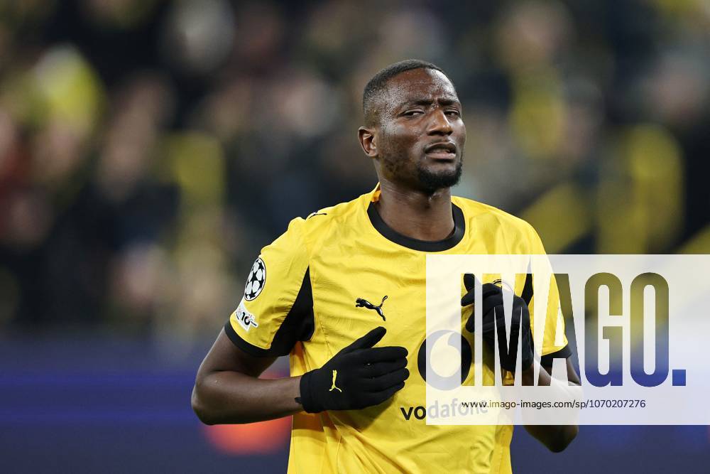 DORTMUND - Serhou Guirassy of Borussia Dortmund during the Champions League match between Borussia Dortmund and FK Bodo Glimt at Signal Iduna Park on December 10, 2025, in Dortmund, Germany. ANP Hollandse Hoogte Bart Stoutjesdijk UEFA Champions League 2025 26 ANPxSportx StoutjesdijkxIVx 544589632 originalFilename: 544589632