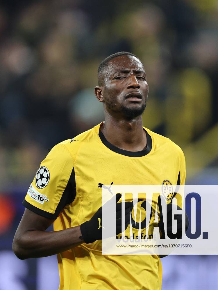 DORTMUND - Serhou Guirassy of Borussia Dortmund during the Champions League match between Borussia Dortmund and FK Bodo Glimt at Signal Iduna Park on December 10, 2025, in Dortmund, Germany. ANP Hollandse Hoogte Bart Stoutjesdijk UEFA Champions League 2025 26 ANPxSportx StoutjesdijkxIVx 545831435 originalFilename: 545831435