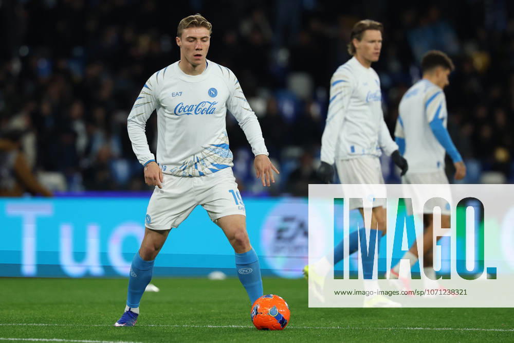 Napolis Rasmus Hojlund during the Serie A soccer match between Napoli and Parma at the Diego Armando Maradona Stadium in Naples, southern italy - Wednesday , January 14 , 2026. - Soccer .