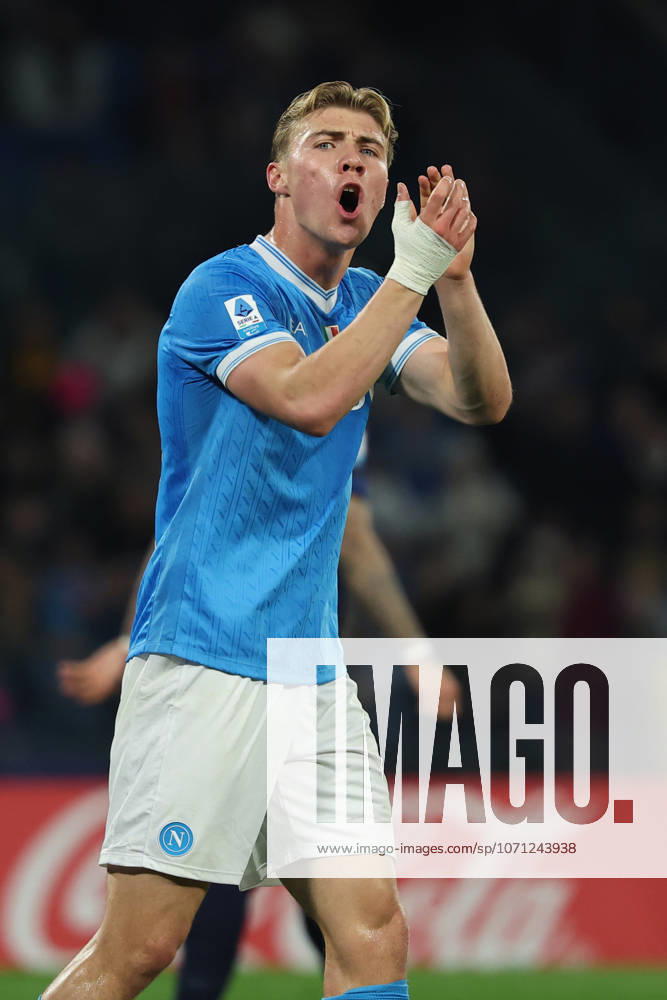 Napolis Rasmus Hojlund during the Serie A soccer match between Napoli and Parma at the Diego Armando Maradona Stadium in Naples, southern italy - Wednesday , January 14 , 2026. - Soccer .