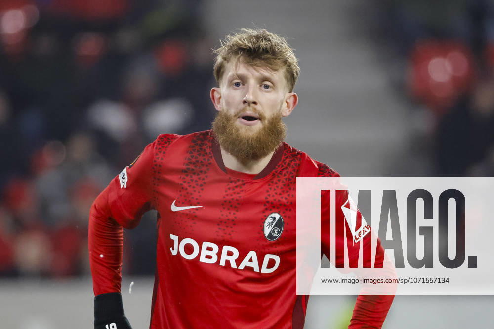 Niklas Beste (SC Freiburg, 19) , Deutschland, Fussball, UEFA Europa League, 7. Spieltag, 2025 2026, SC Freiburg vs. Maccabi Tel Aviv, Europa-Park Stadion, Freiburg im Breisgau, 22.01.2026 Freiburg im Breisgau Europa-Park Stadion Deutschland