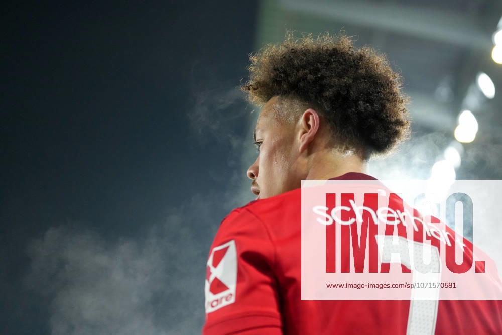 Derry Scherhant (SC Freiburg, 07) , Deutschland, Fussball, UEFA Europa League, 7.Spieltag, Ligaphase, 2025 2026, SC Freiburg vs. Maccabi Tel Aviv, 22.01.2026, Europa-Park Stadion, Freiburg, Deutschland Freiburg Europa-Park Stadion Baden-Württemberg Deutschland
