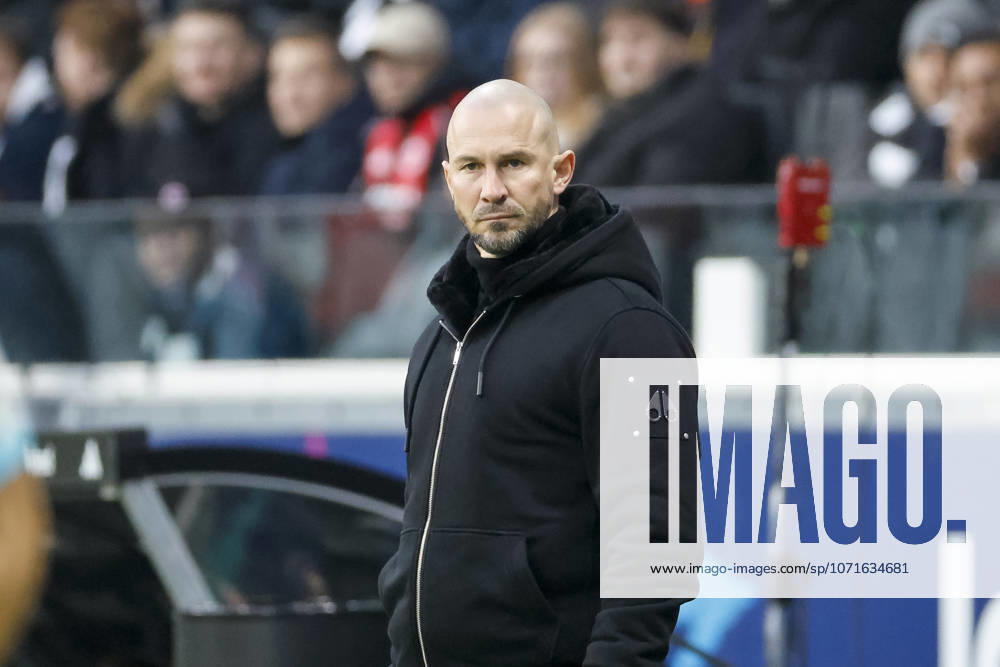 Christian Ilzer (TSG Hoffenheim, Trainer) , Deutschland, Fussball, 1. Bundesliga, 19.Spieltag, 2025 2026, Eintracht Frankfurt vs. TSG 1899 Hoffenheim, 24.01.2026, Frankfurt am Main Deutsche-Bank-Park Deutschland