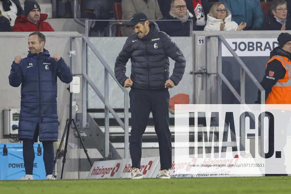 Julian Schuster (SC Freiburg, Trainer) nach dem Spiel , Deutschland, Fussball, 1. Bundesliga, 19.Spieltag, 2025 2026, SC Freiburg vs. 1.FC Köln, 25.01.2026, Freiburg im Breisgau Europa-Park Stadion Deutschland