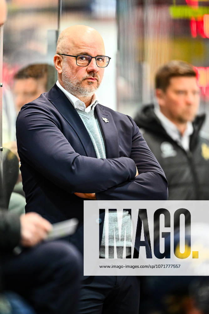 Stefan Nyman (Cheftrainer, Headcoach, Iserlohn Roosters), GER, Iserlohn Roosters vs. Adler Mannheim, Eishockey, Penny-DEL, 44. Spieltag, Spielzeit 2025 2026, 27.01.2026, GER, Iserlohn Roosters vs. Adler Mannheim, Eishockey, Penny-DEL, 44. Spieltag, Spielzeit 2025 2026, 27.01.2026 Iserlohn