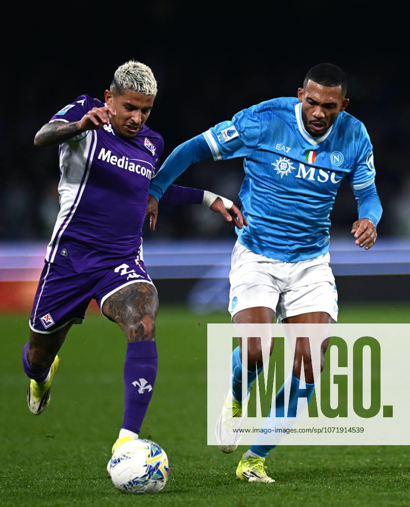 Ni Napoli 31 01 2026 - campionato di calcio serie A Napoli-Fiorentina foto Nicola Ianuale Image nella foto: Dodo -Juan Jesus