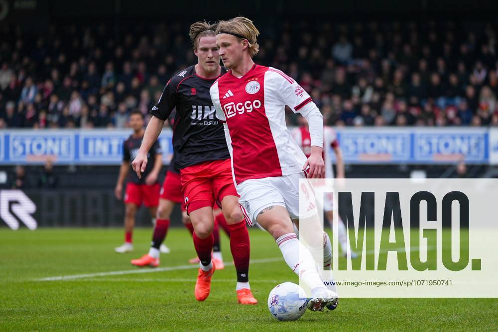 , Stadium Woudestein , season 2025 2026 , Dutch Eredivisie football , match between Excelsior Rotterdam and Ajax , picture shows Ajax player Kasper Dolberg Excelsior - Ajax x201237219x