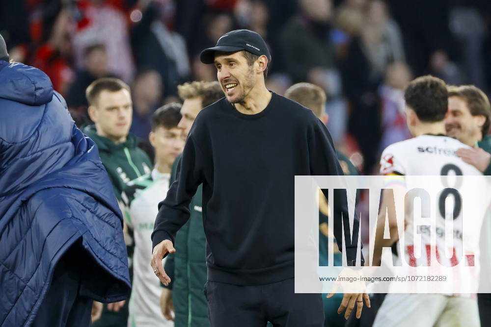 Julian Schuster (SC Freiburg, Trainer) nach dem Spiel , Deutschland, Fussball, 1. Bundesliga, 21.Spieltag, 2025 2026, SC Freiburg vs. SV Werder Bremen, 07.02.2026, Freiburg im Breisgau Europa-Park Stadion Deutschland