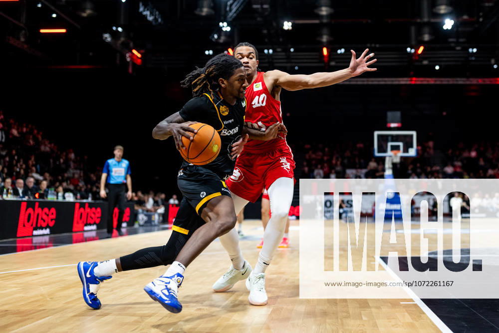 Basketball - Saison 2025 2026 - 2. Bundesliga Pro-A - 22. Spieltag: Nürnberg Falcons Basketball Club NBC - Bozic Estriche Knights Kirchheim - ThHa - - Tyrel Morgan (11, Kirchheim Knights ) ?? Evan Taylor (10, Nürnberg Falcons BC NBC )