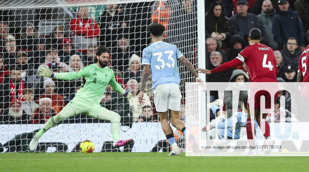 Liverpool v Manchester City, FA Premier League 08.02.26 Liverpool v Manchester City, FA Premier League Bradley Ormesher The Times Bernardo Silva of Manchester City scores and celebrates scoring his teams 1st goal 1-1